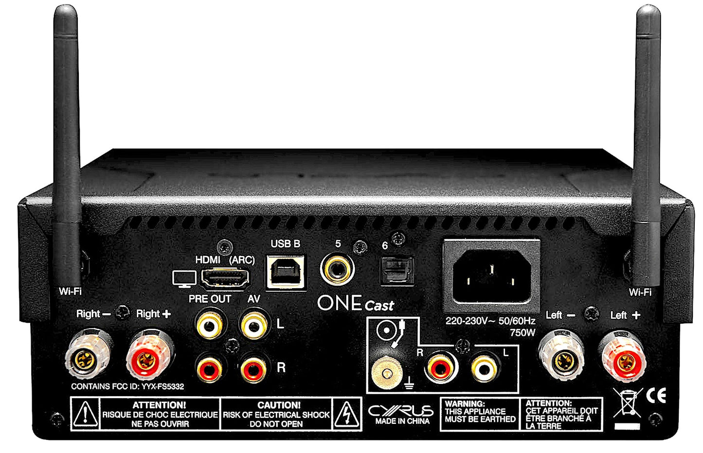 Cyrus One Cast Rear