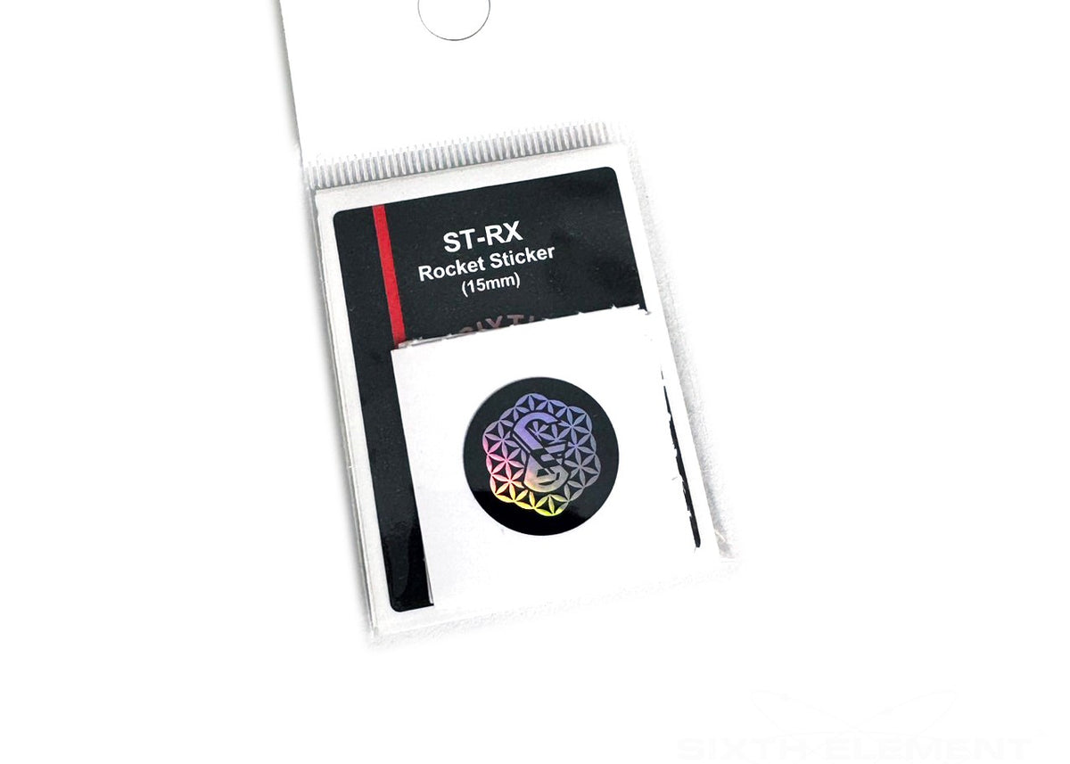 Rocket Rx Package Sixth Element Rocket Sticker ST-RX 火箭貼紙 (15mm / 5pc) – Ramble Audio