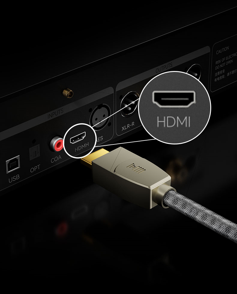 kaiboer 6N 單晶銀 HDMI