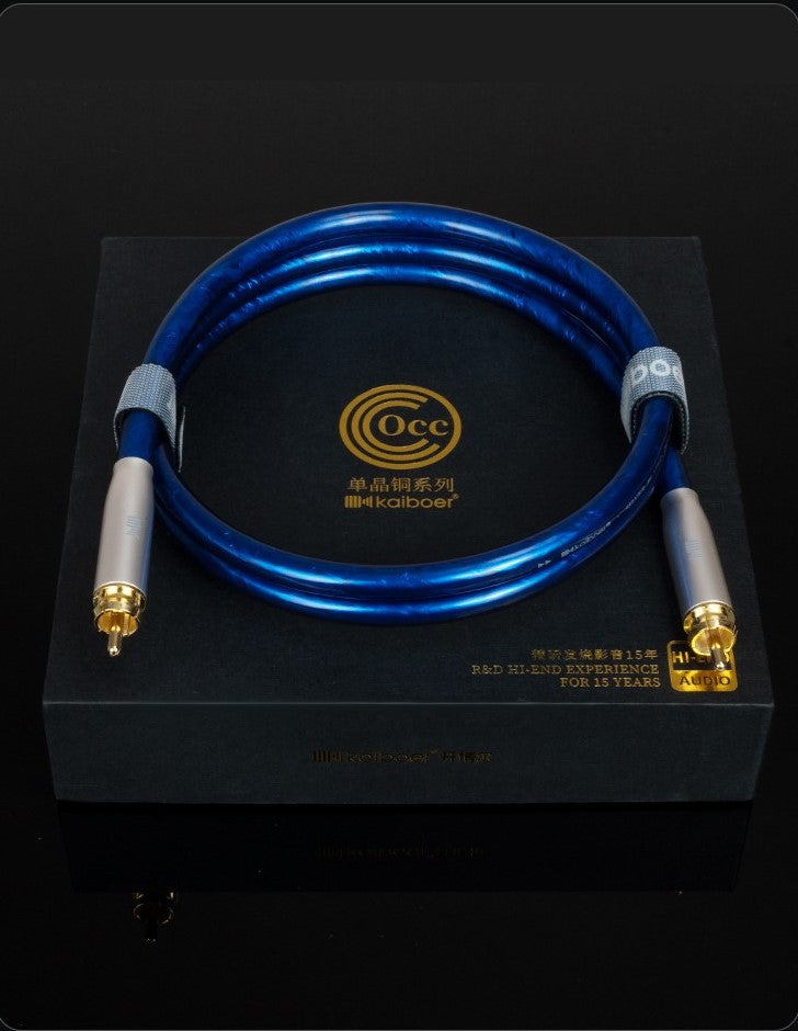 kaiboer單晶銅鍍銀RCA