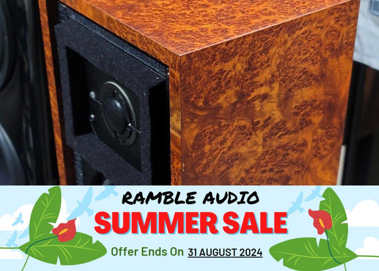 [RA Summer Sales] Falcon Acoustic LS3/5a Red Amboyna Burr 簽名版