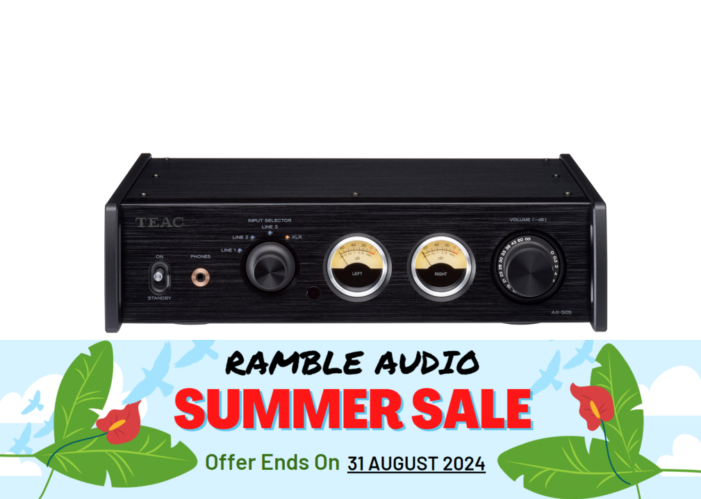 [RA Summer Sales] TEAC AX-505 Black